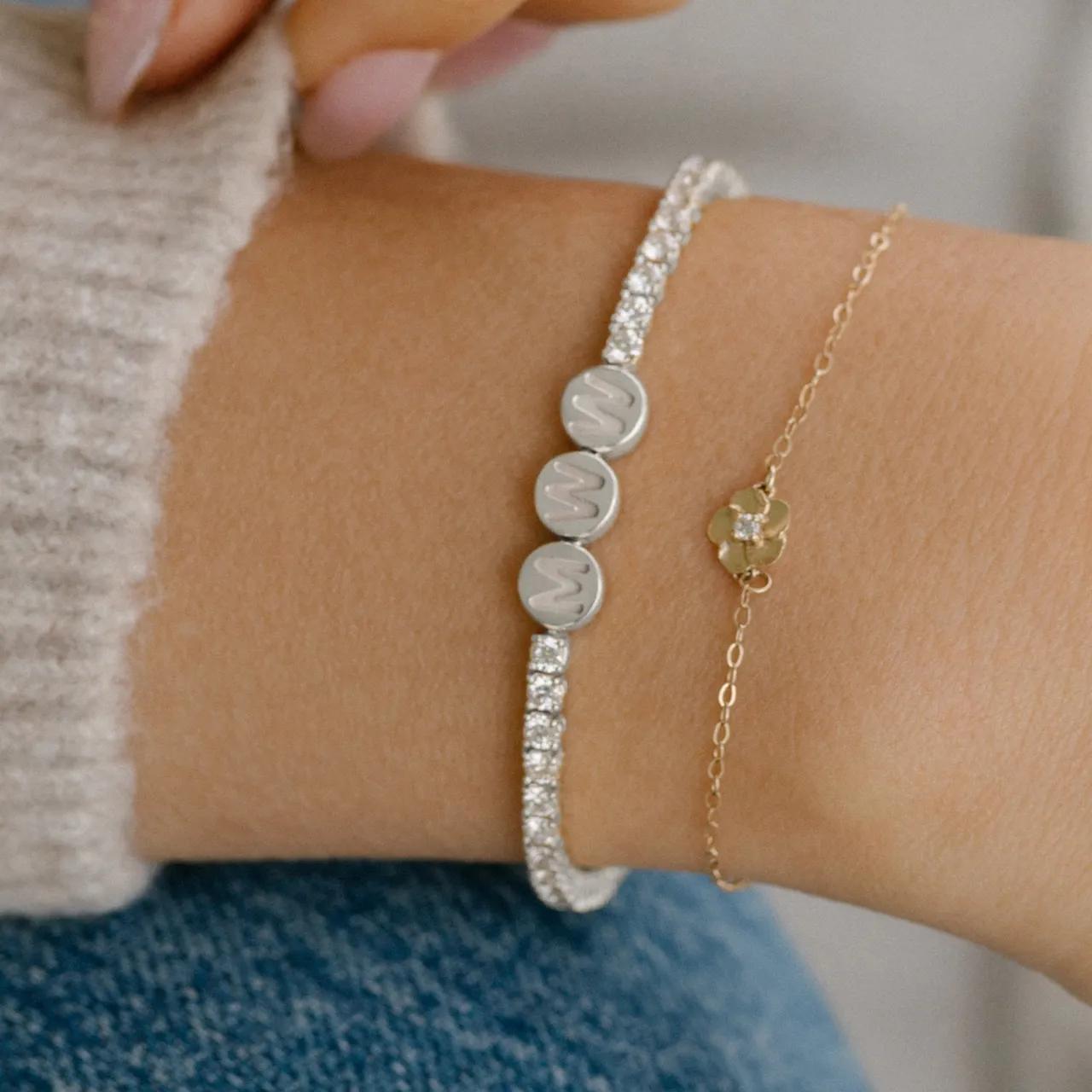 Shop & Customize Custom Diamond Friendship Bracelet from our