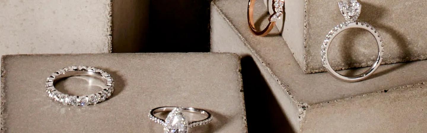 Engagement rings and Wedding bands
