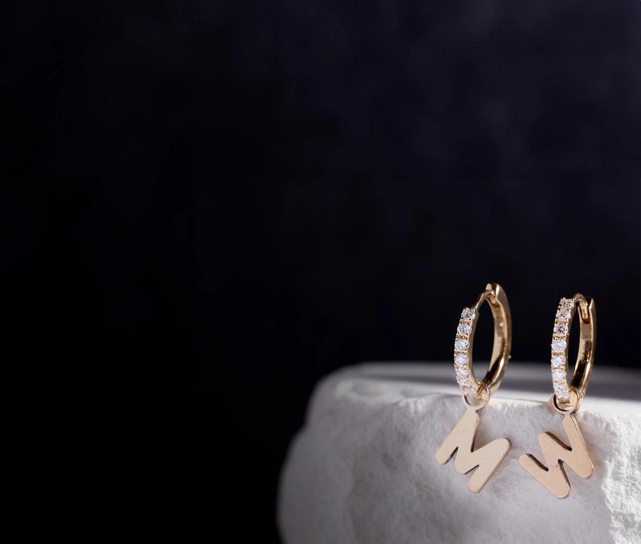 Michelle Wie West Jewelry Collaboration earrings