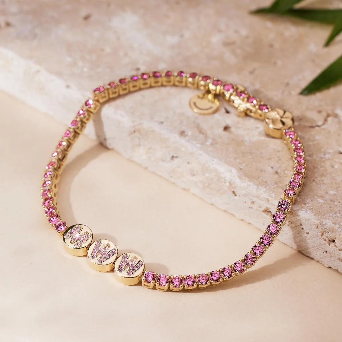Shop & Customize Custom Pink Sapphire TNT Bracelet from our Shop & Customize Custom Pink Sapphire TNT Bracelet from our
