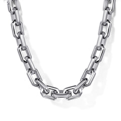 925 Sterling Silver Link Chain Necklace, 5.6mm, 22 inch thumbnail 1