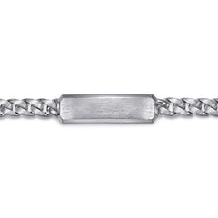 10mm 925 Sterling Silver Men's Solid Cuban Link Chain Bracelet thumbnail 2