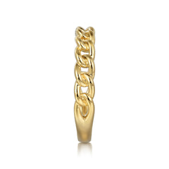 14K Yellow Gold Stackable Ring thumbnail 4