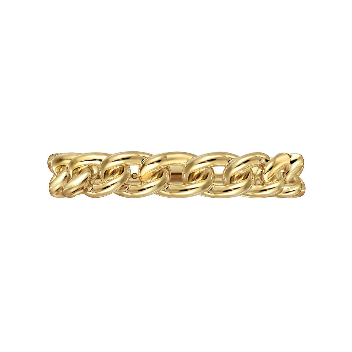 14K Yellow Gold Stackable Ring - View 6