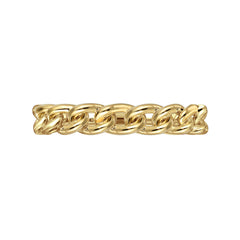 14K Yellow Gold Stackable Ring thumbnail 6