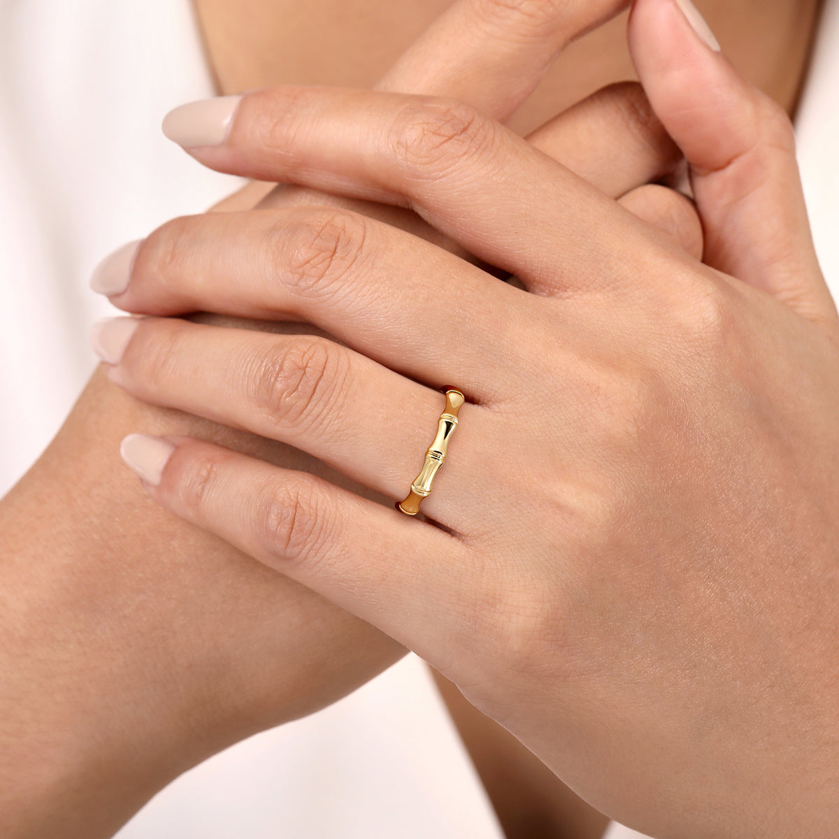 Stackable Ring 14K Yellow Gold - View 5