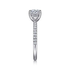 Classic 14K Gold Round Diamond Engagement Ring - 0.20 CTW thumbnail 3