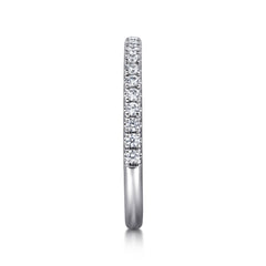 14K Rose Gold Diamond Matching Wedding Band thumbnail 5
