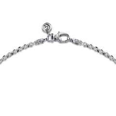925 Sterling Silver Link Chain Necklace, 2.85mm, 22 inch thumbnail 2