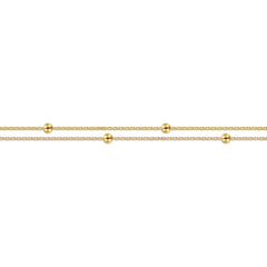 14K Yellow Gold Plain Bracelet thumbnail 2