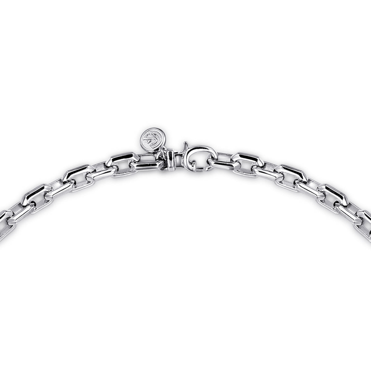 925 Sterling Silver Link Chain Necklace, 5.6mm, 22 inch - View 3