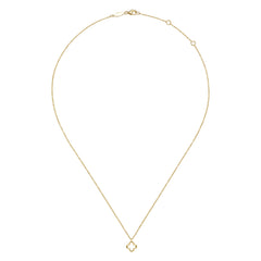 Pendant Necklace Clover 14K Yellow Gold thumbnail 2