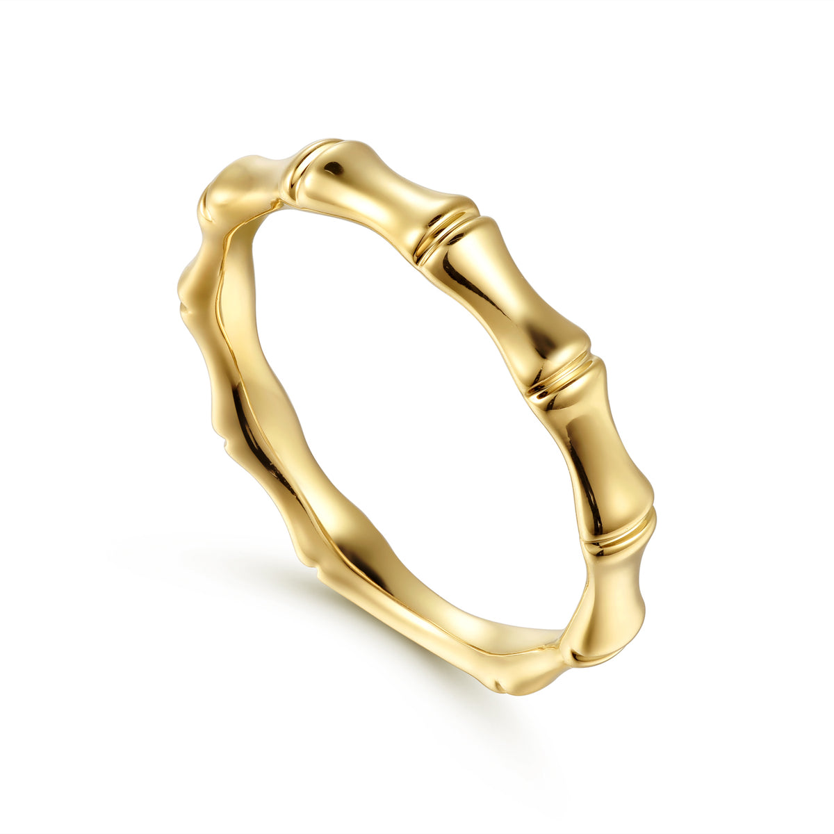 Stackable Ring 14K Yellow Gold - View 3
