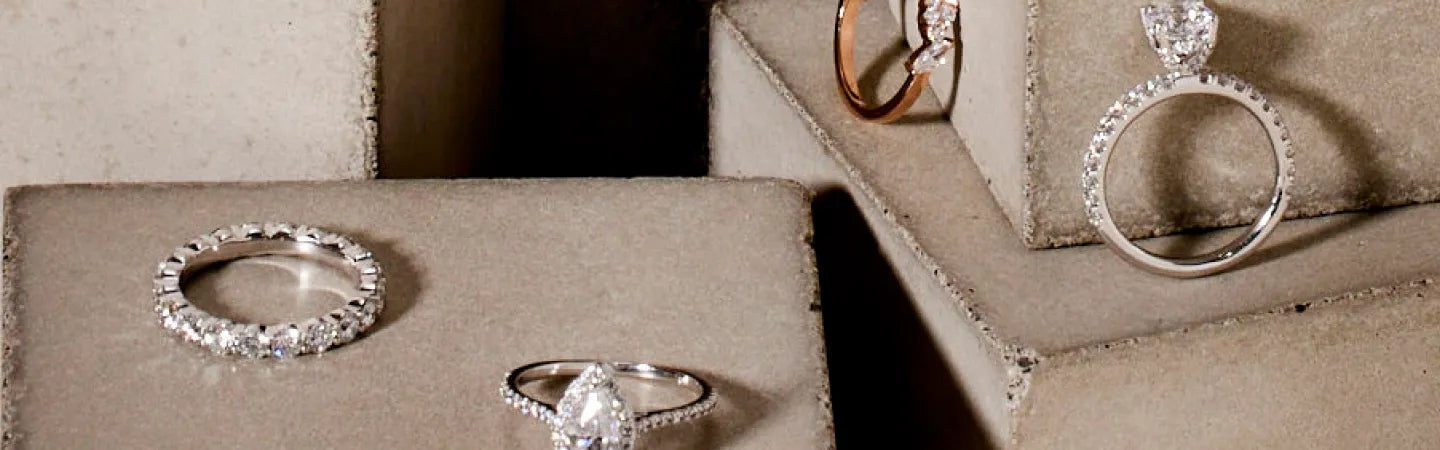 Engagement rings and wedding bands