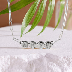 Custom Initial Necklace thumbnail 9
