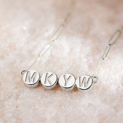 Custom Initial Necklace thumbnail 10