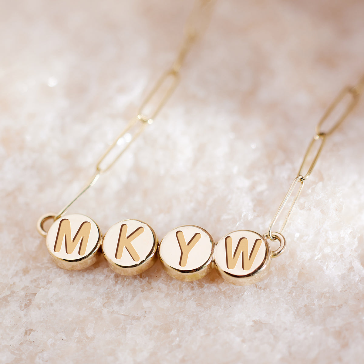 Custom Initial Necklace - View 3
