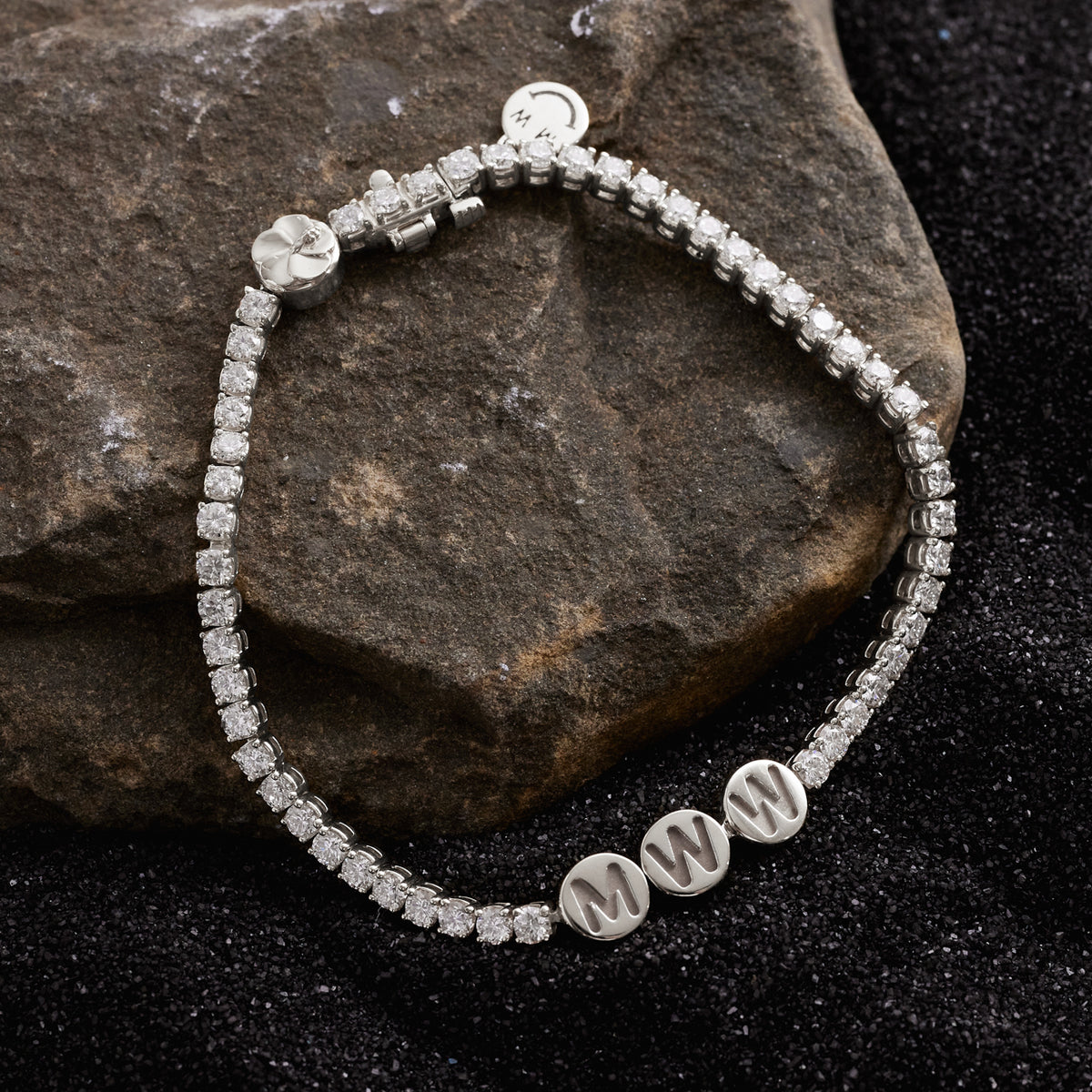 Custom Diamond TNT Bracelet - View 10