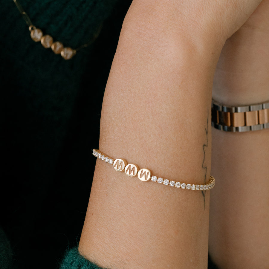 Custom Diamond TNT Bracelet