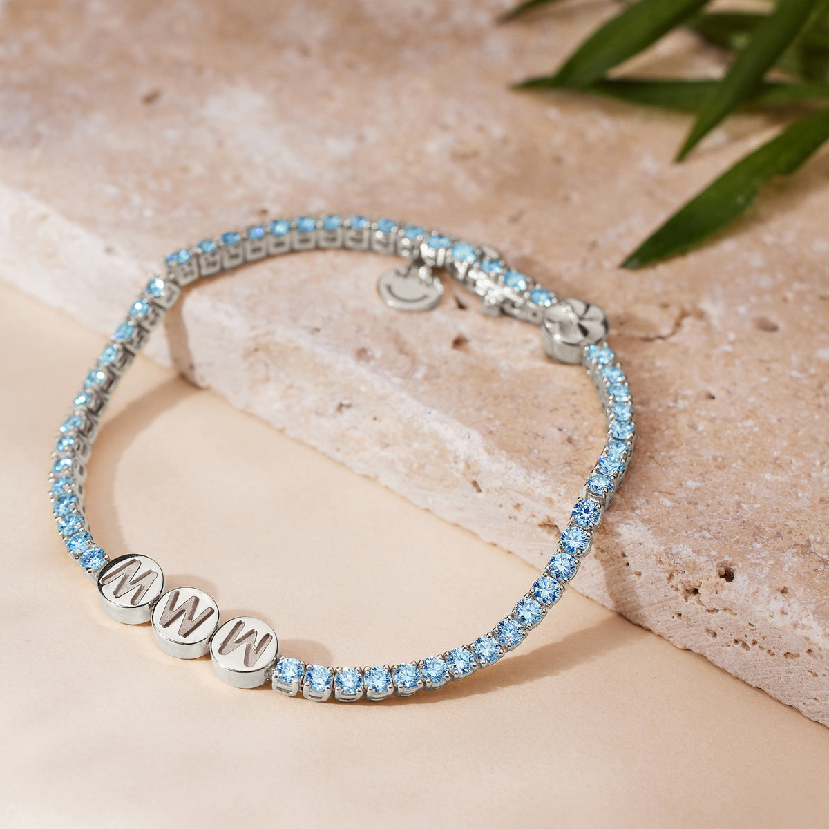 Custom Blue Topaz TNT Bracelet - View 20