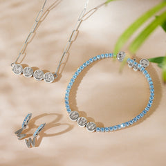 Custom Blue Topaz TNT Bracelet thumbnail 21
