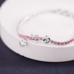 Custom Pink Sapphire TNT Bracelet thumbnail 18