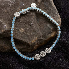 Custom Blue Topaz TNT Bracelet thumbnail 10