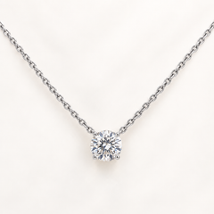 Diamond Solitaire Necklace thumbnail 4