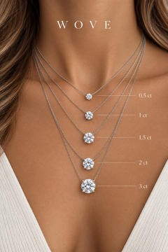 Diamond Solitaire Necklace thumbnail 2