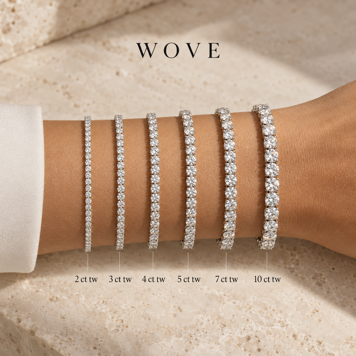 Classic Tennis Bracelet - View 2