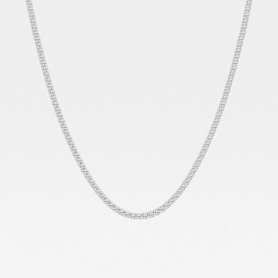 10 CTW Classic Tennis Necklace