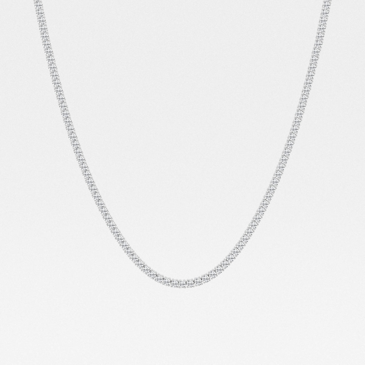 19.60 CTW Classic Tennis Necklace - View 1