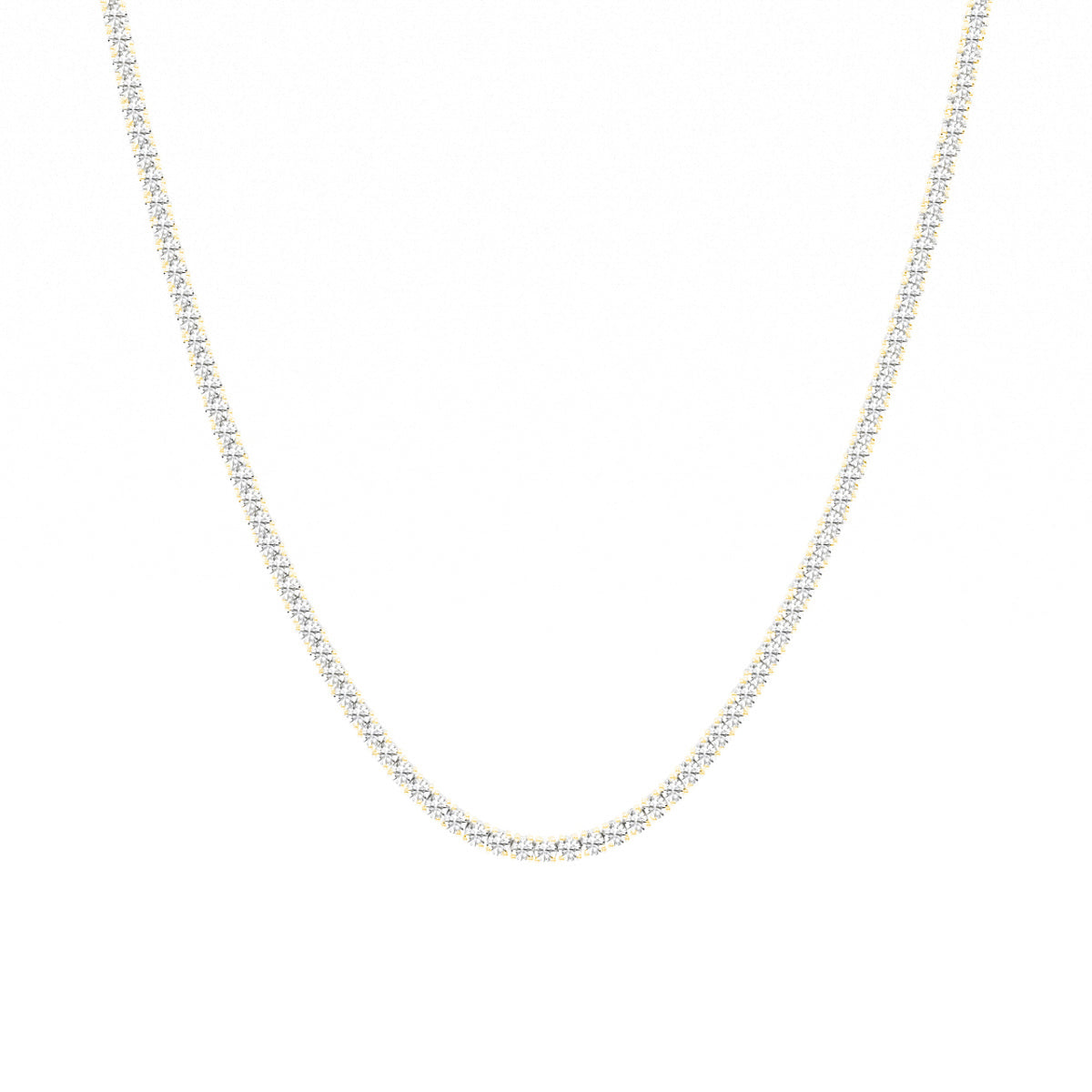 19.60 CTW Classic Tennis Necklace - View 5