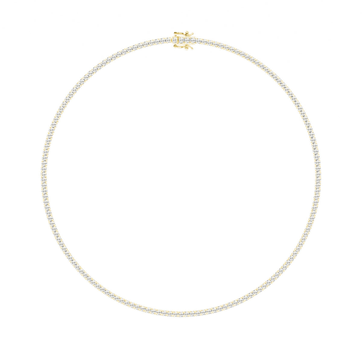 10 CTW Classic Tennis Necklace - View 8