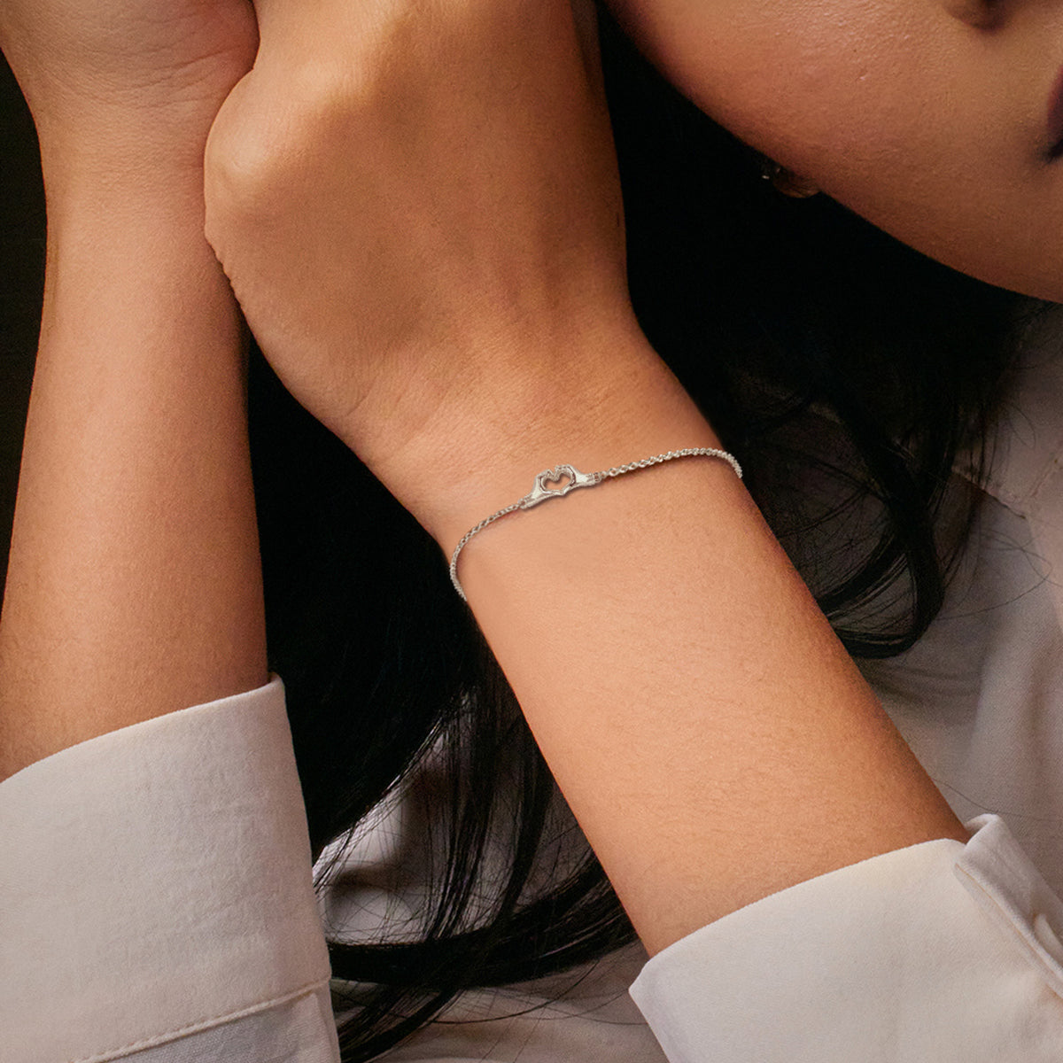 Sterling Silver Lover Bracelet - View 6