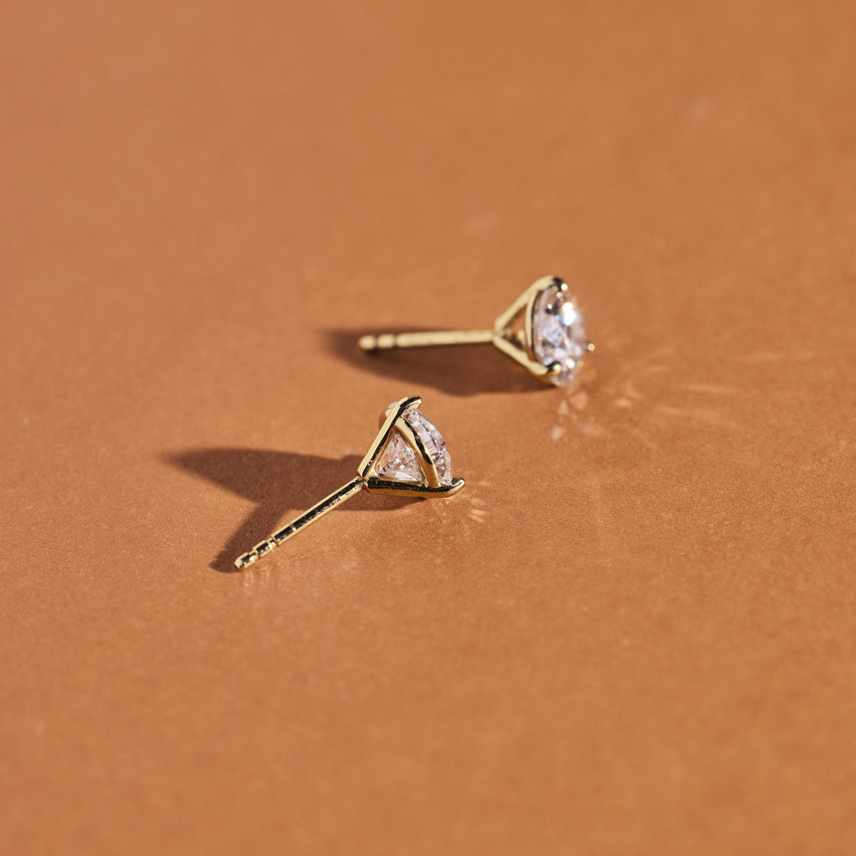 0.5 CTW Monaco Diamond Studs - View 10