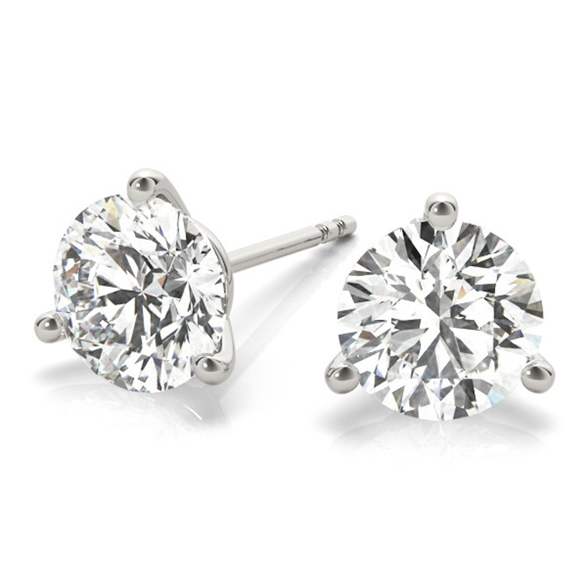1 CTW Monaco Diamond Studs - View 5