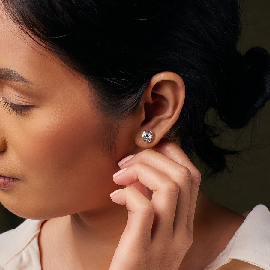 3 CTW Monaco Diamond Studs