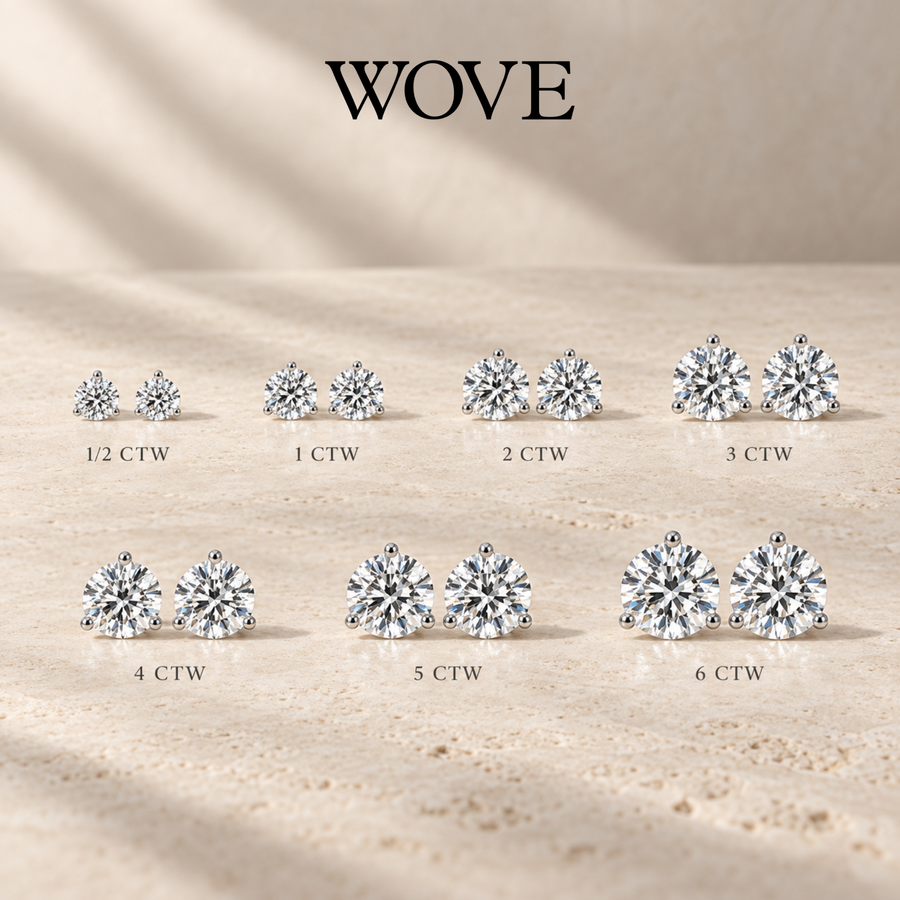 Monaco Diamond Studs