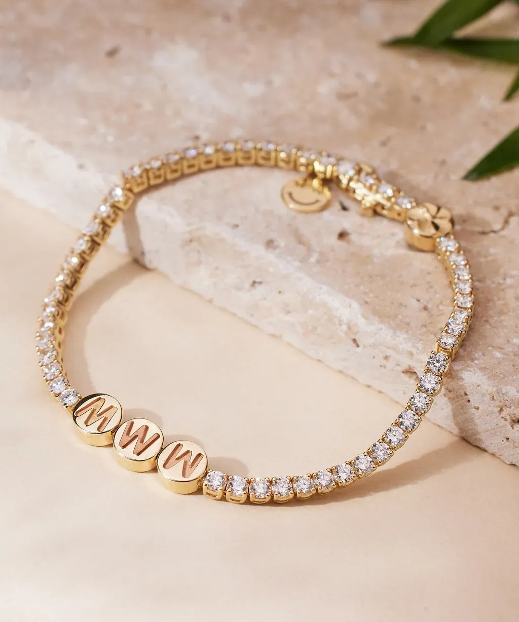 Michelle Wie West and Wove's Custom Friendship Tennis Bracelet
